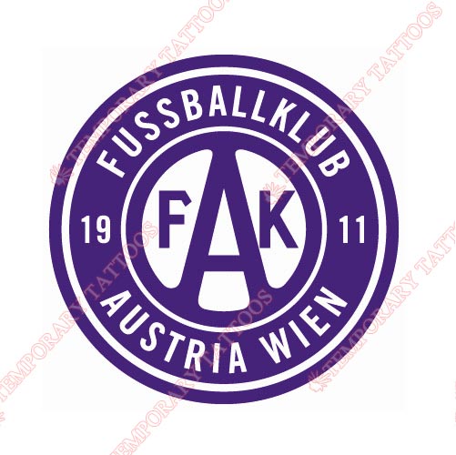 Austria Wien Customize Temporary Tattoos Stickers NO.8253
